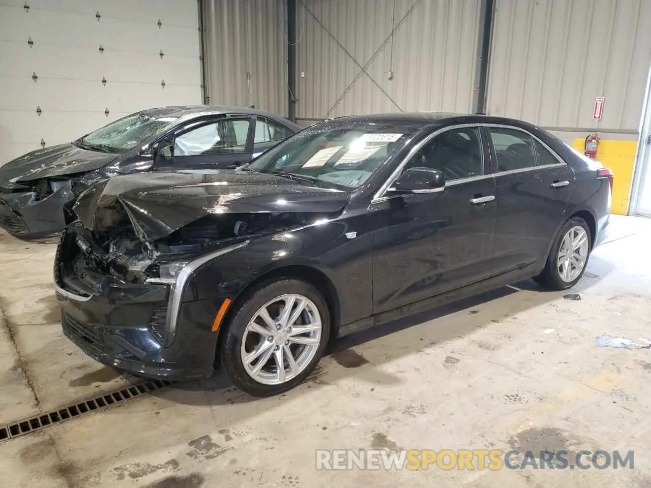 1 Photograph of a damaged car 1G6DK5RKXN0110772 CADILLAC CT4 2022