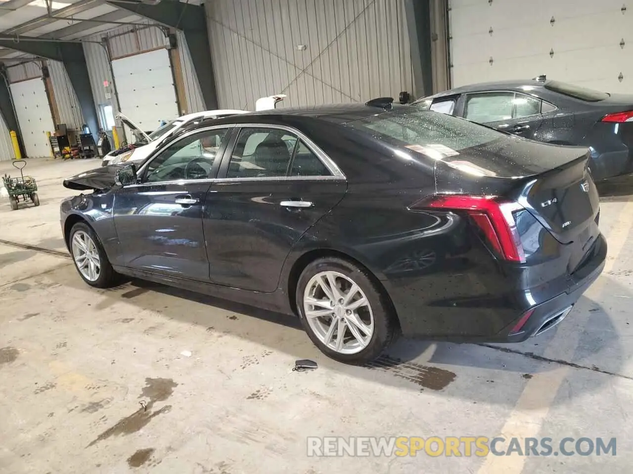 2 Photograph of a damaged car 1G6DK5RKXN0110772 CADILLAC CT4 2022