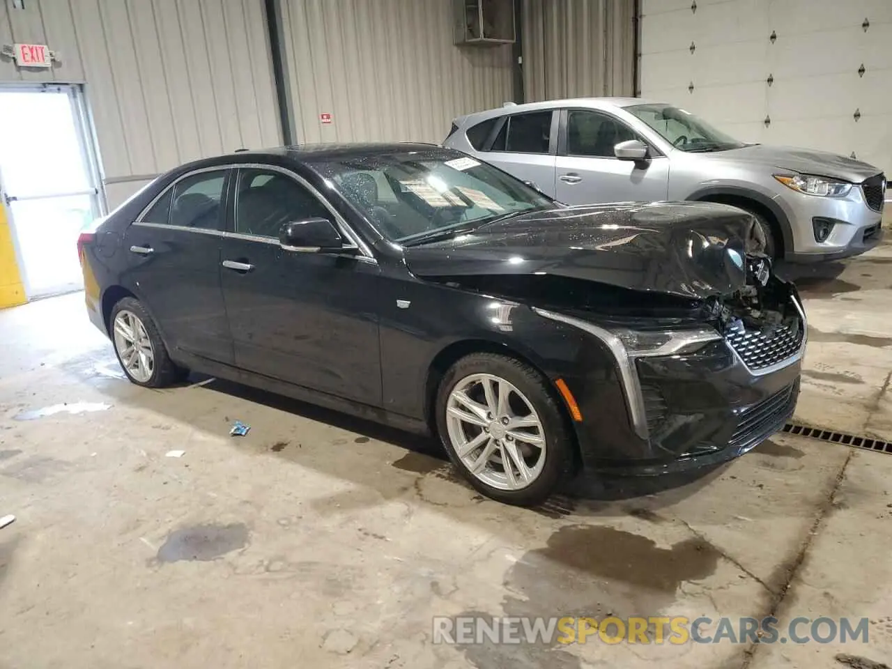 4 Photograph of a damaged car 1G6DK5RKXN0110772 CADILLAC CT4 2022