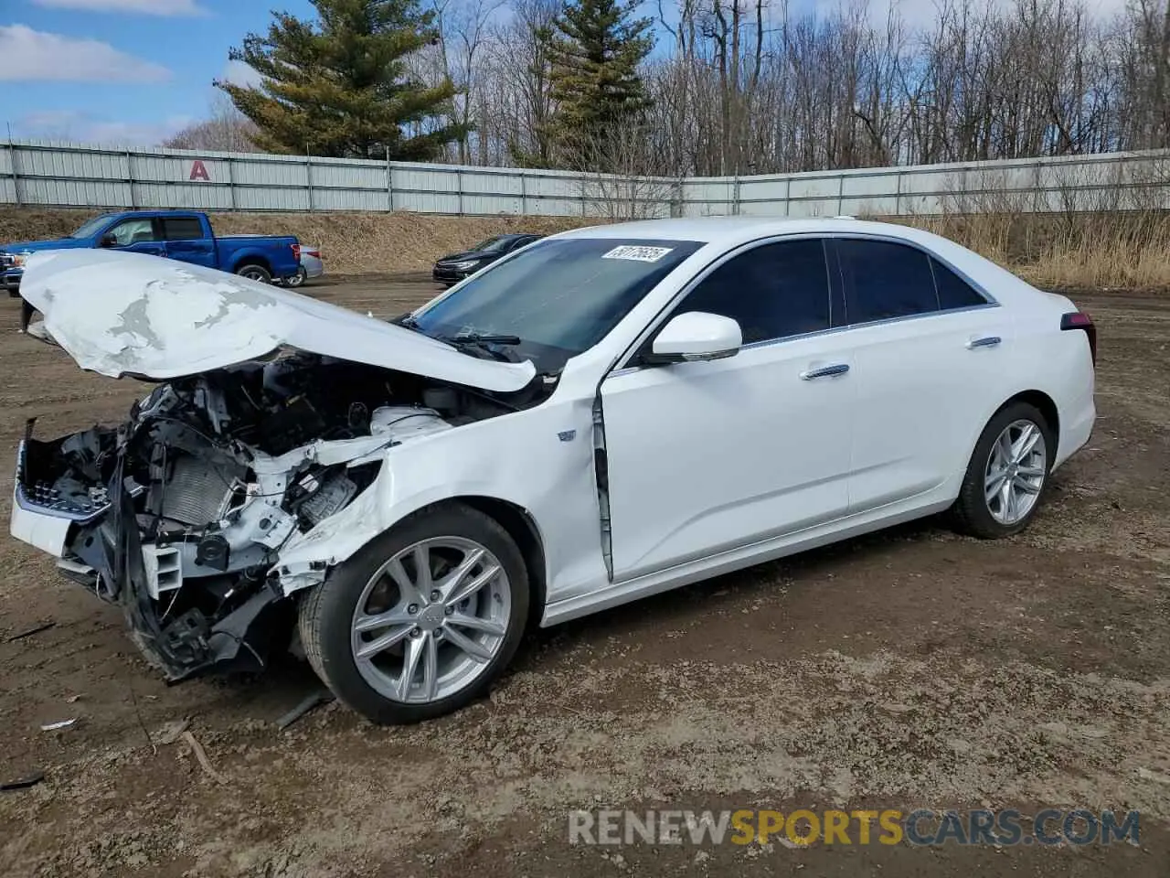 1 Photograph of a damaged car 1G6DA5RK0P0157878 CADILLAC CT4 2023