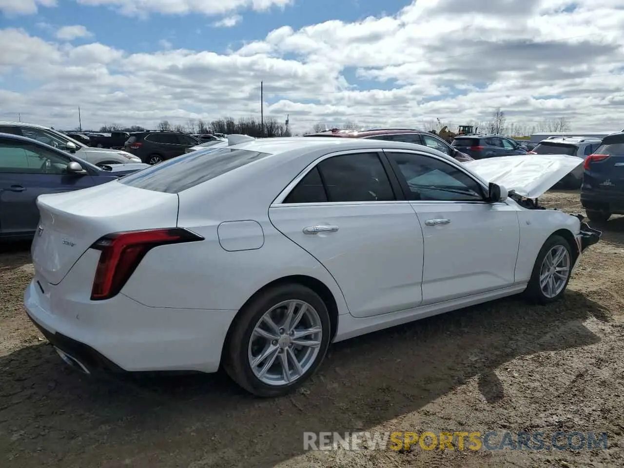 3 Photograph of a damaged car 1G6DA5RK0P0157878 CADILLAC CT4 2023