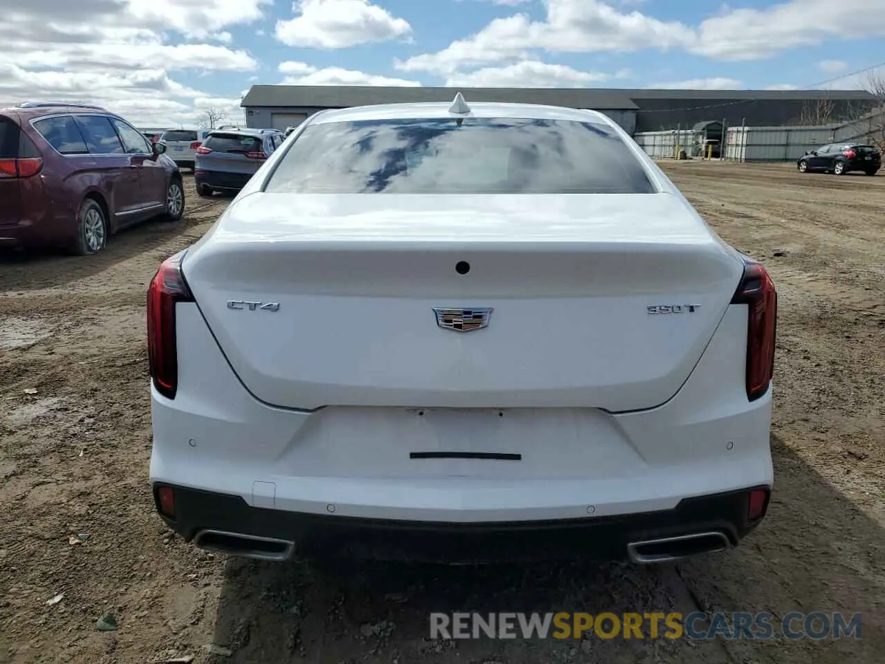 6 Photograph of a damaged car 1G6DA5RK0P0157878 CADILLAC CT4 2023