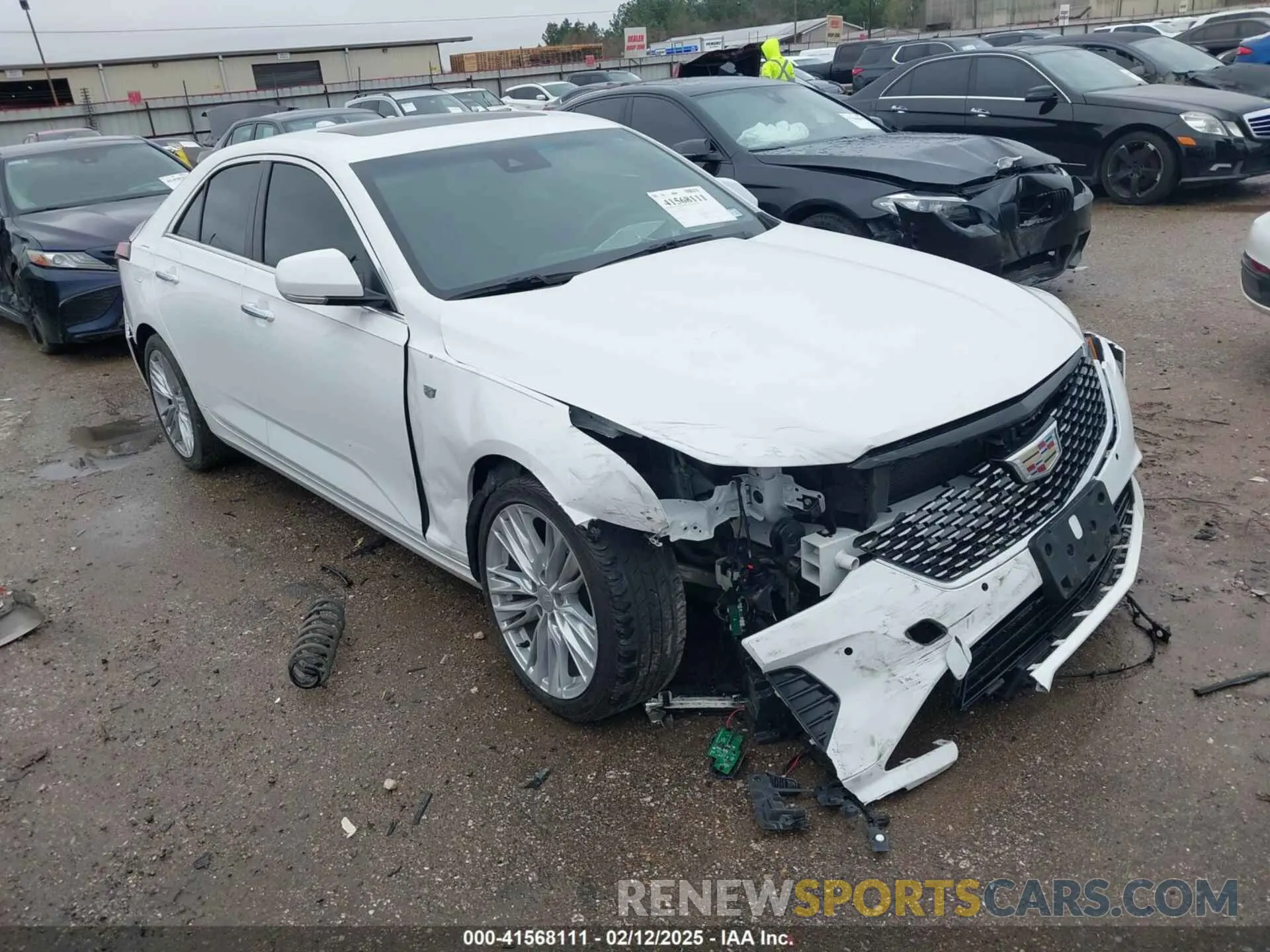 1 Photograph of a damaged car 1G6DB5RK1P0129620 CADILLAC CT4 2023