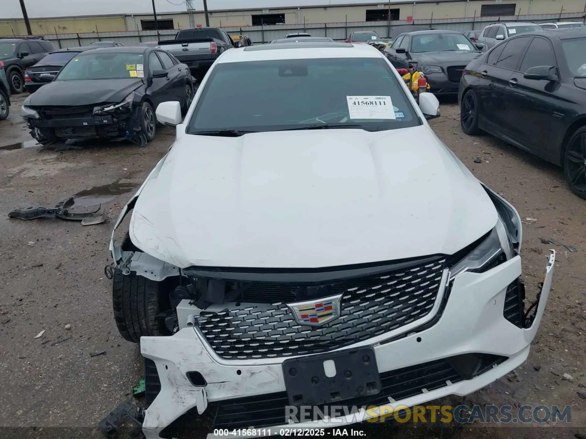 12 Photograph of a damaged car 1G6DB5RK1P0129620 CADILLAC CT4 2023