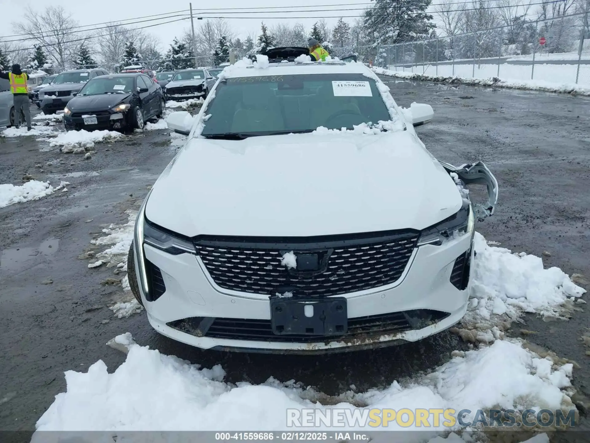 12 Photograph of a damaged car 1G6DB5RK8P0115326 CADILLAC CT4 2023