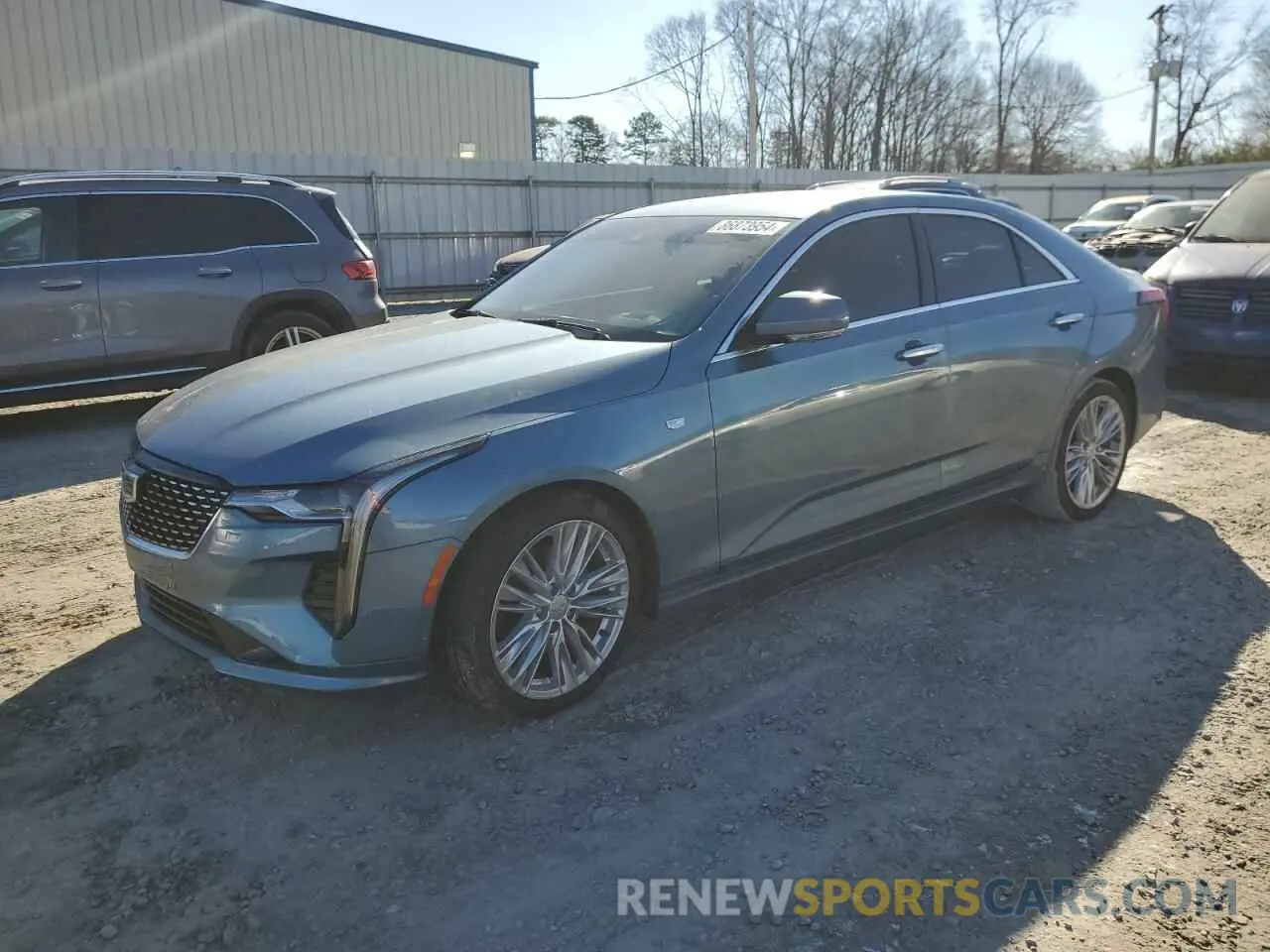 1 Photograph of a damaged car 1G6DB5RKXP0120379 CADILLAC CT4 2023