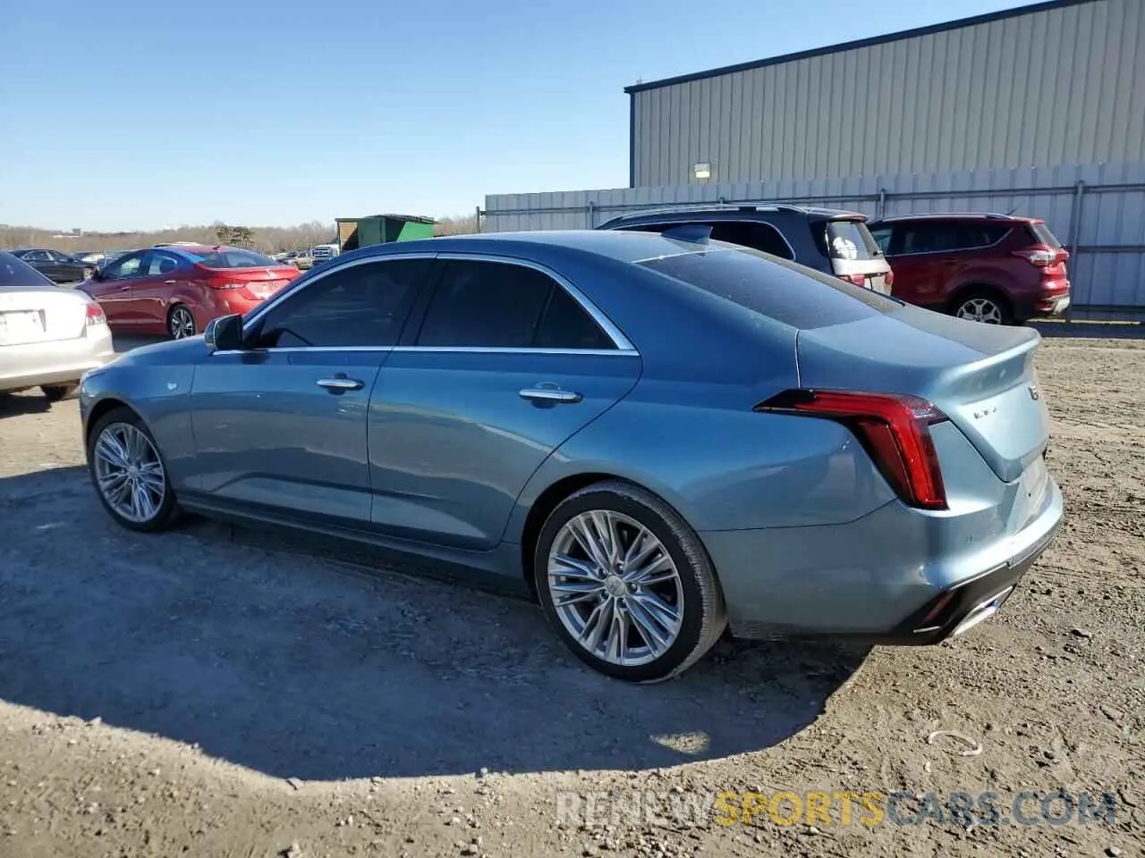 2 Photograph of a damaged car 1G6DB5RKXP0120379 CADILLAC CT4 2023