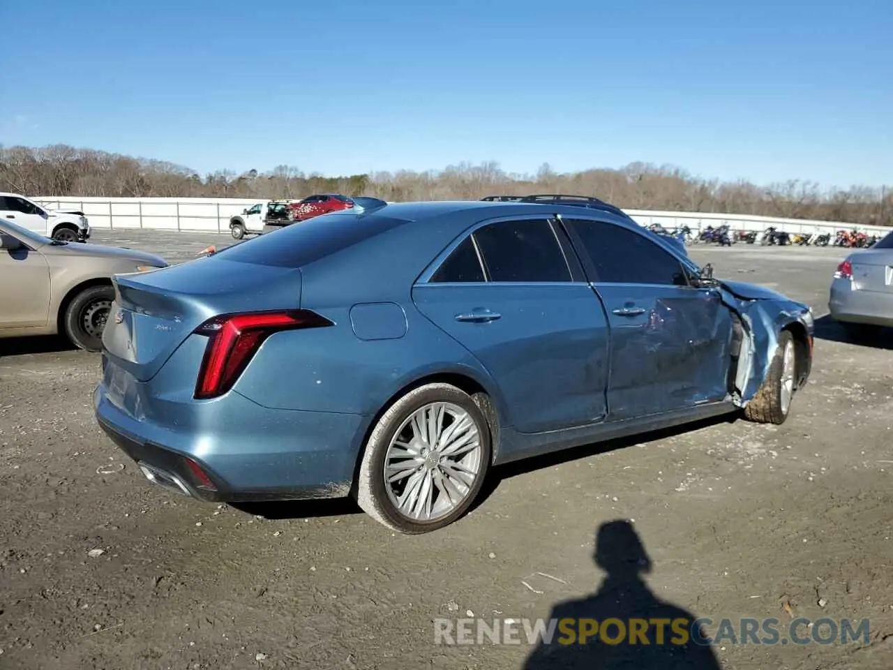 3 Photograph of a damaged car 1G6DB5RKXP0120379 CADILLAC CT4 2023