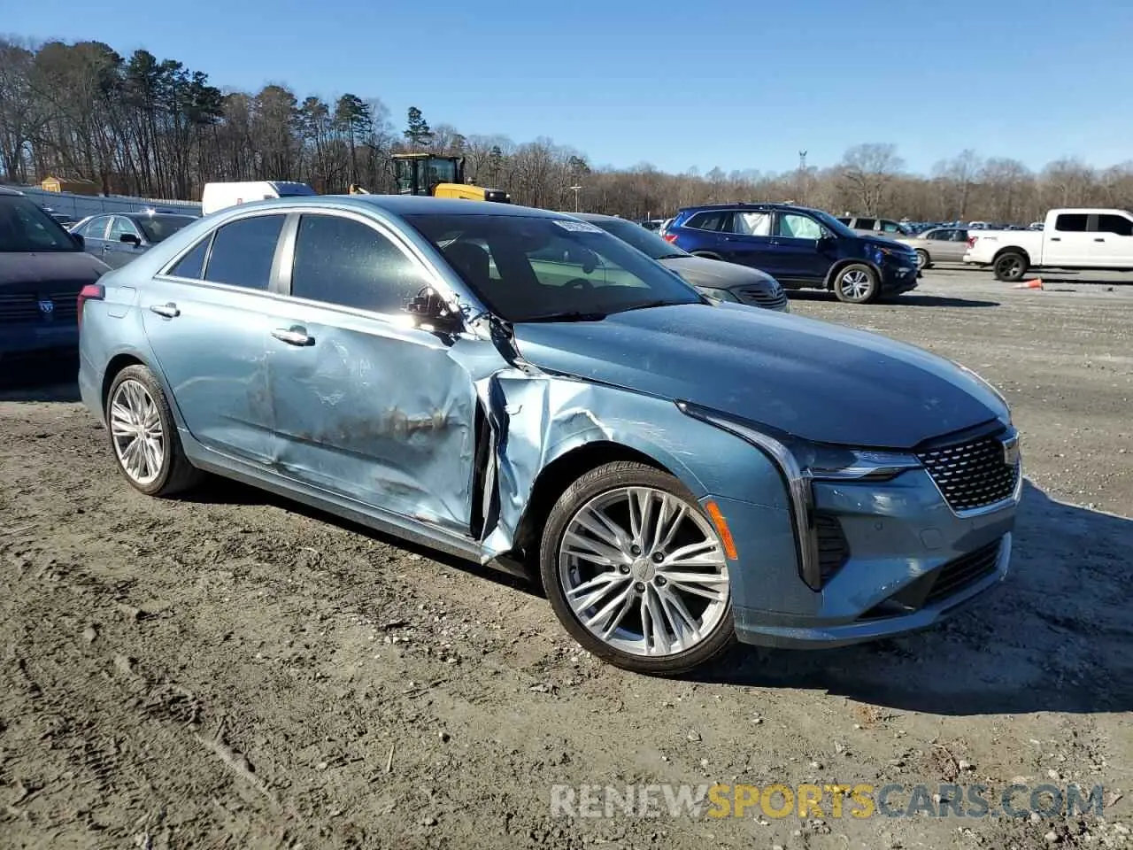 4 Photograph of a damaged car 1G6DB5RKXP0120379 CADILLAC CT4 2023