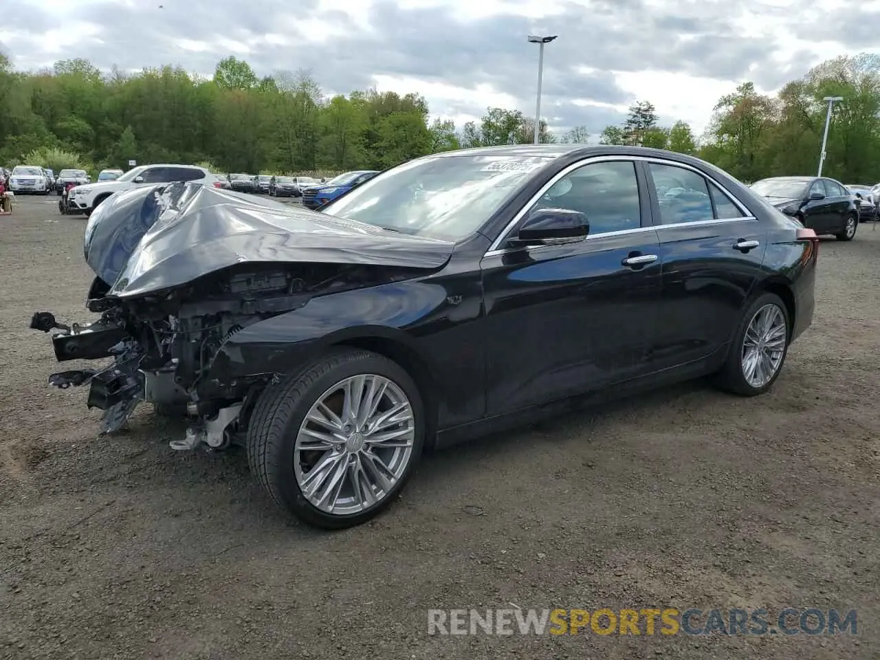 1 Photograph of a damaged car 1G6DF5RK3P0119899 CADILLAC CT4 2023