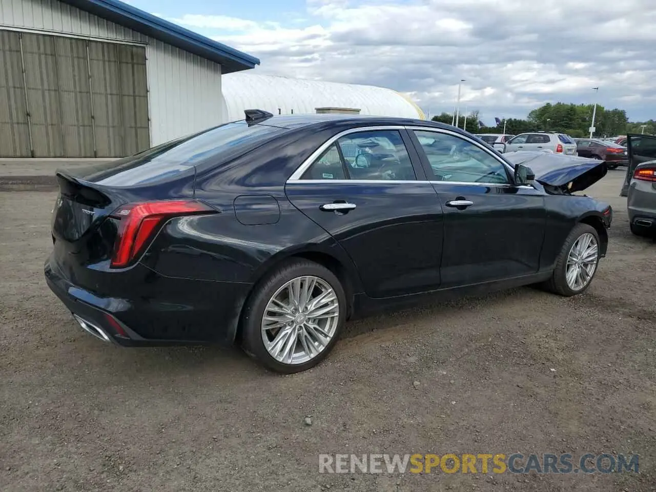 3 Photograph of a damaged car 1G6DF5RK3P0119899 CADILLAC CT4 2023