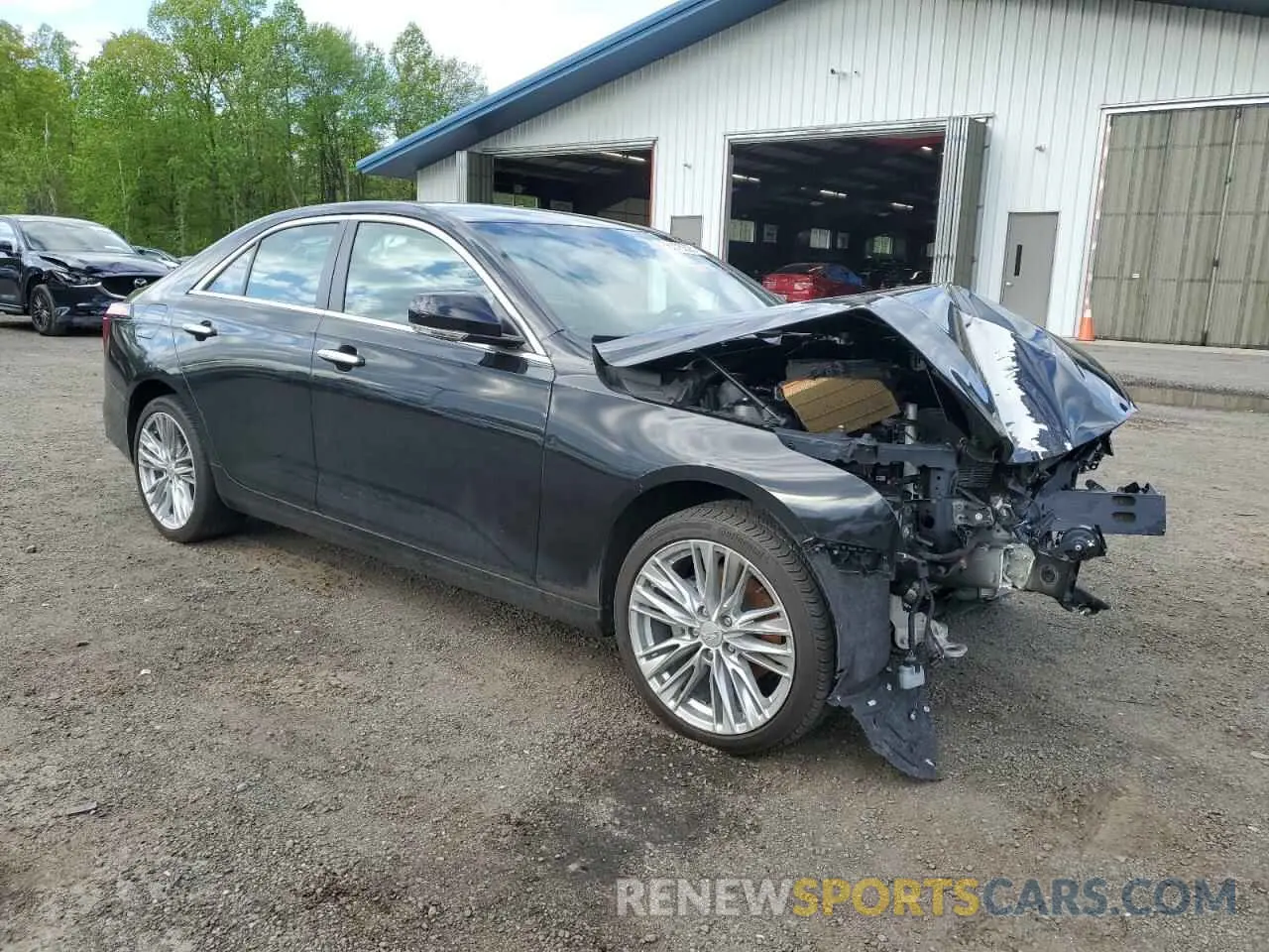 4 Photograph of a damaged car 1G6DF5RK3P0119899 CADILLAC CT4 2023