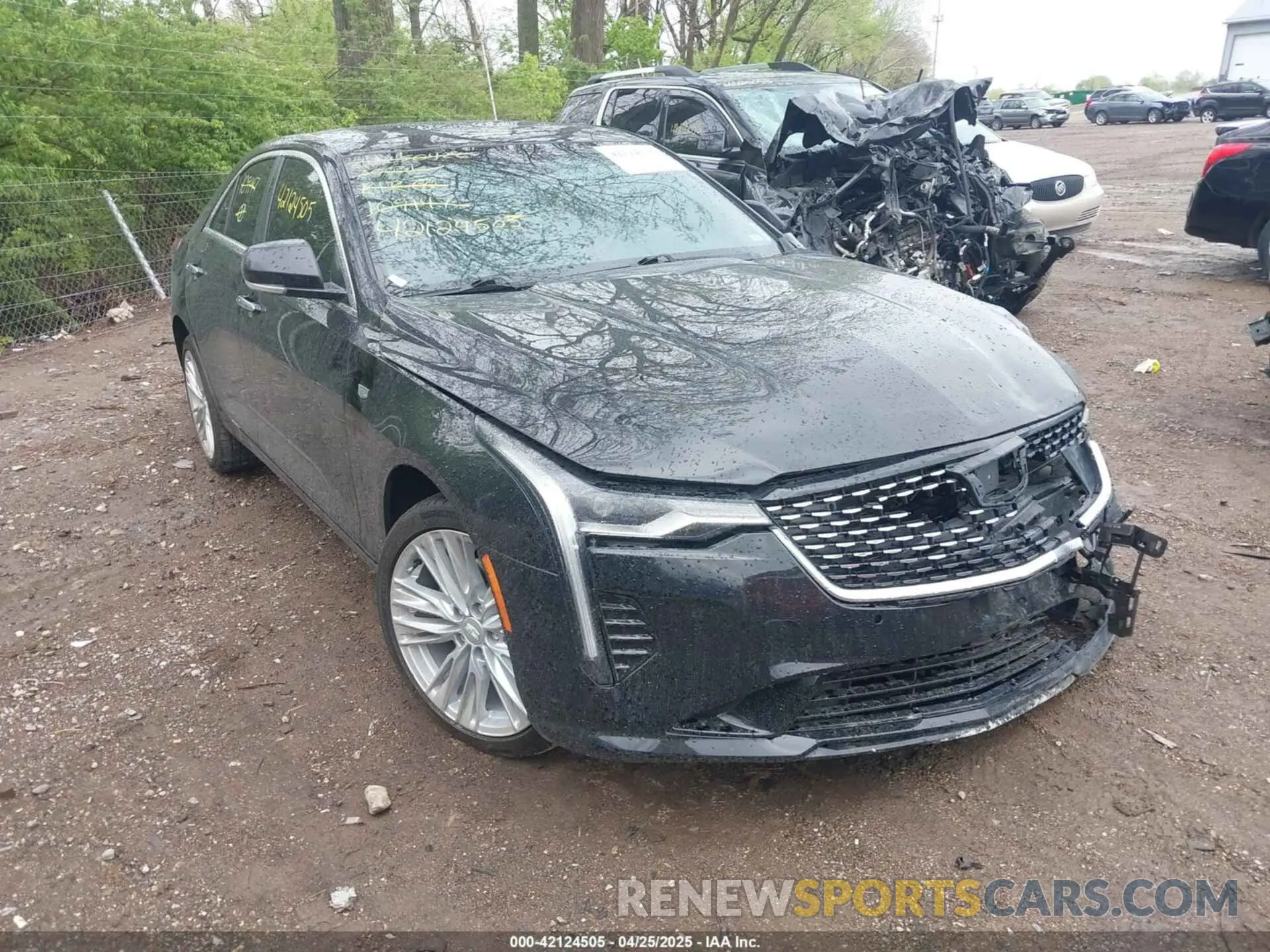 1 Photograph of a damaged car 1G6DF5RK5P0109147 CADILLAC CT4 2023