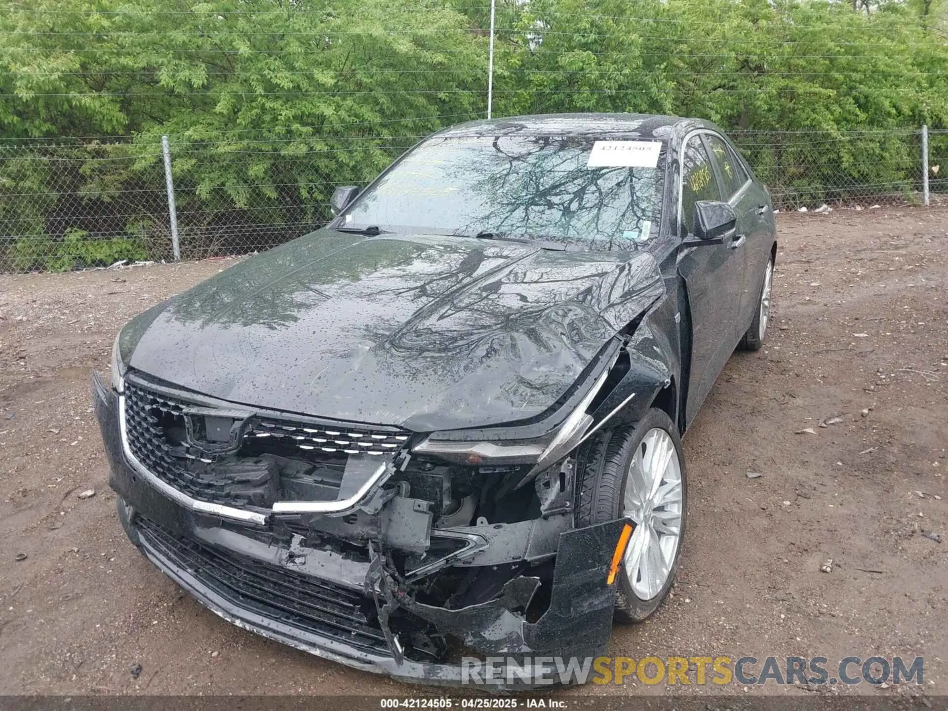 2 Photograph of a damaged car 1G6DF5RK5P0109147 CADILLAC CT4 2023