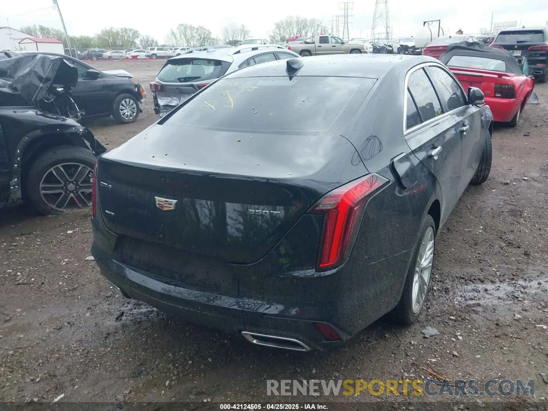 4 Photograph of a damaged car 1G6DF5RK5P0109147 CADILLAC CT4 2023