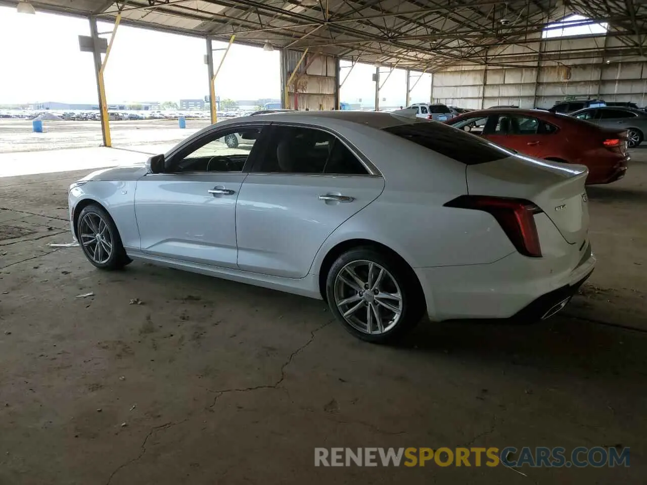 2 Photograph of a damaged car 1G6DJ5RK0P0156746 CADILLAC CT4 2023