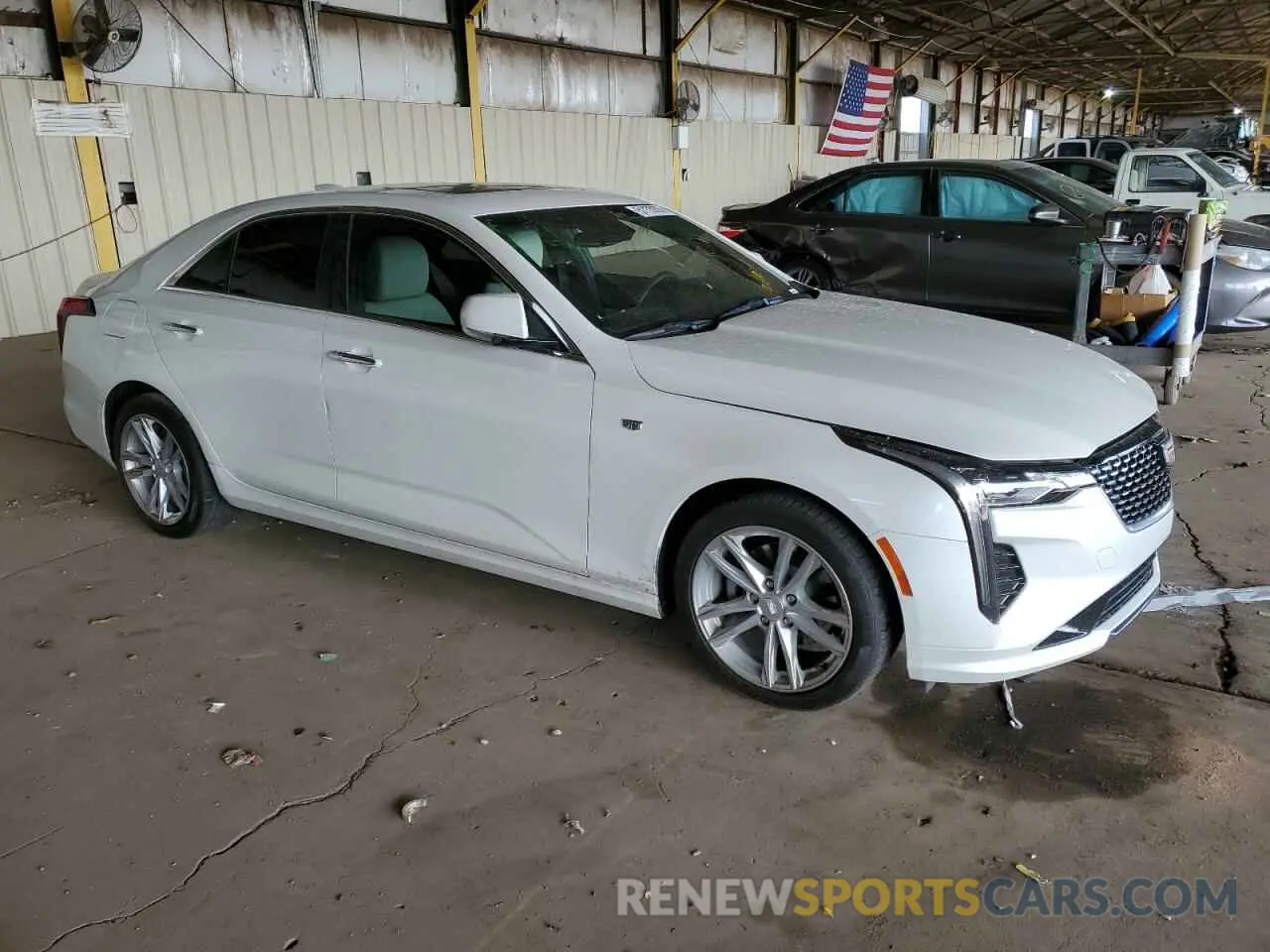 4 Photograph of a damaged car 1G6DJ5RK0P0156746 CADILLAC CT4 2023