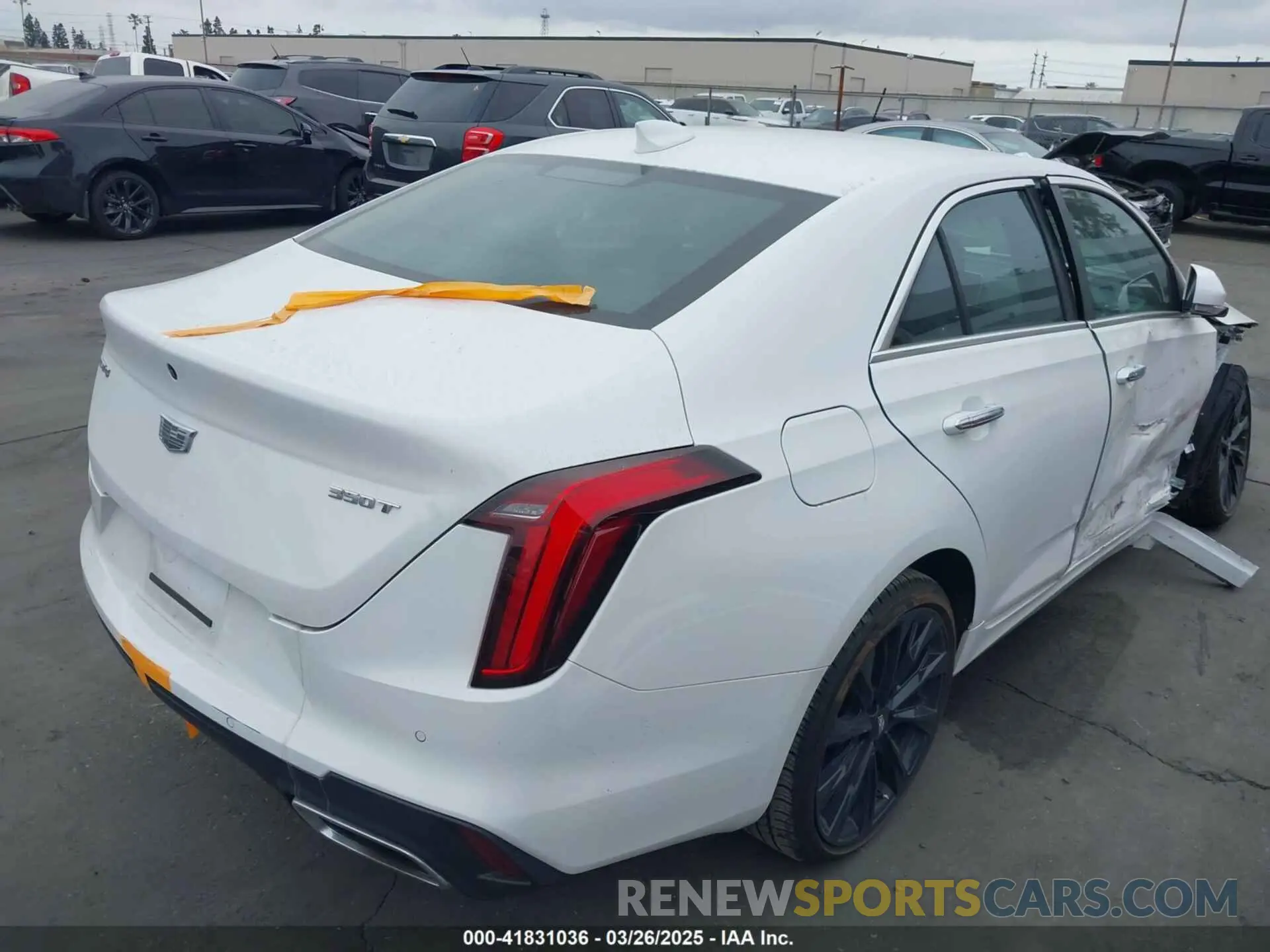 4 Photograph of a damaged car 1G6DJ5RK3P0113745 CADILLAC CT4 2023