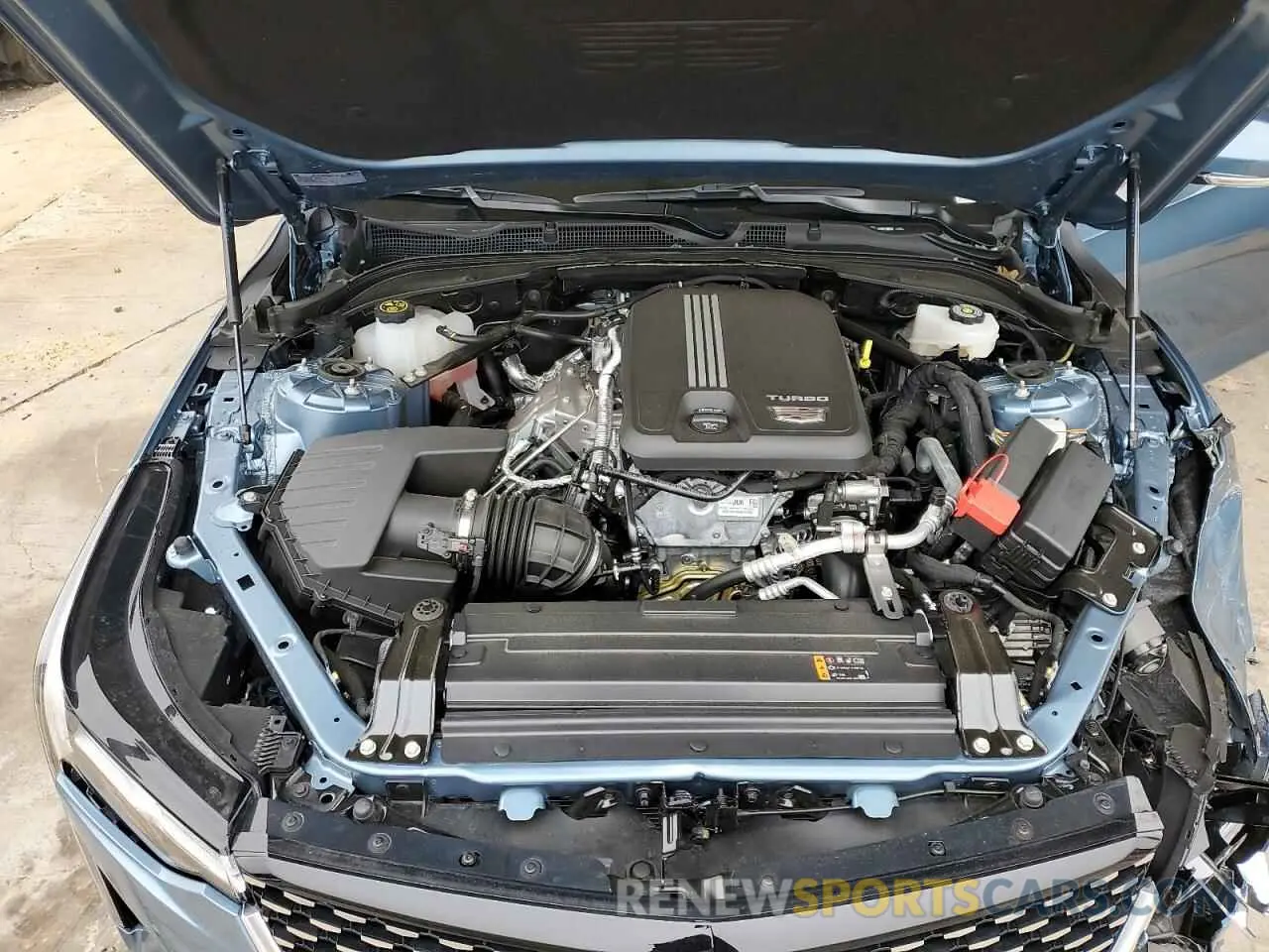 11 Photograph of a damaged car 1G6DJ5RK3P0140749 CADILLAC CT4 2023