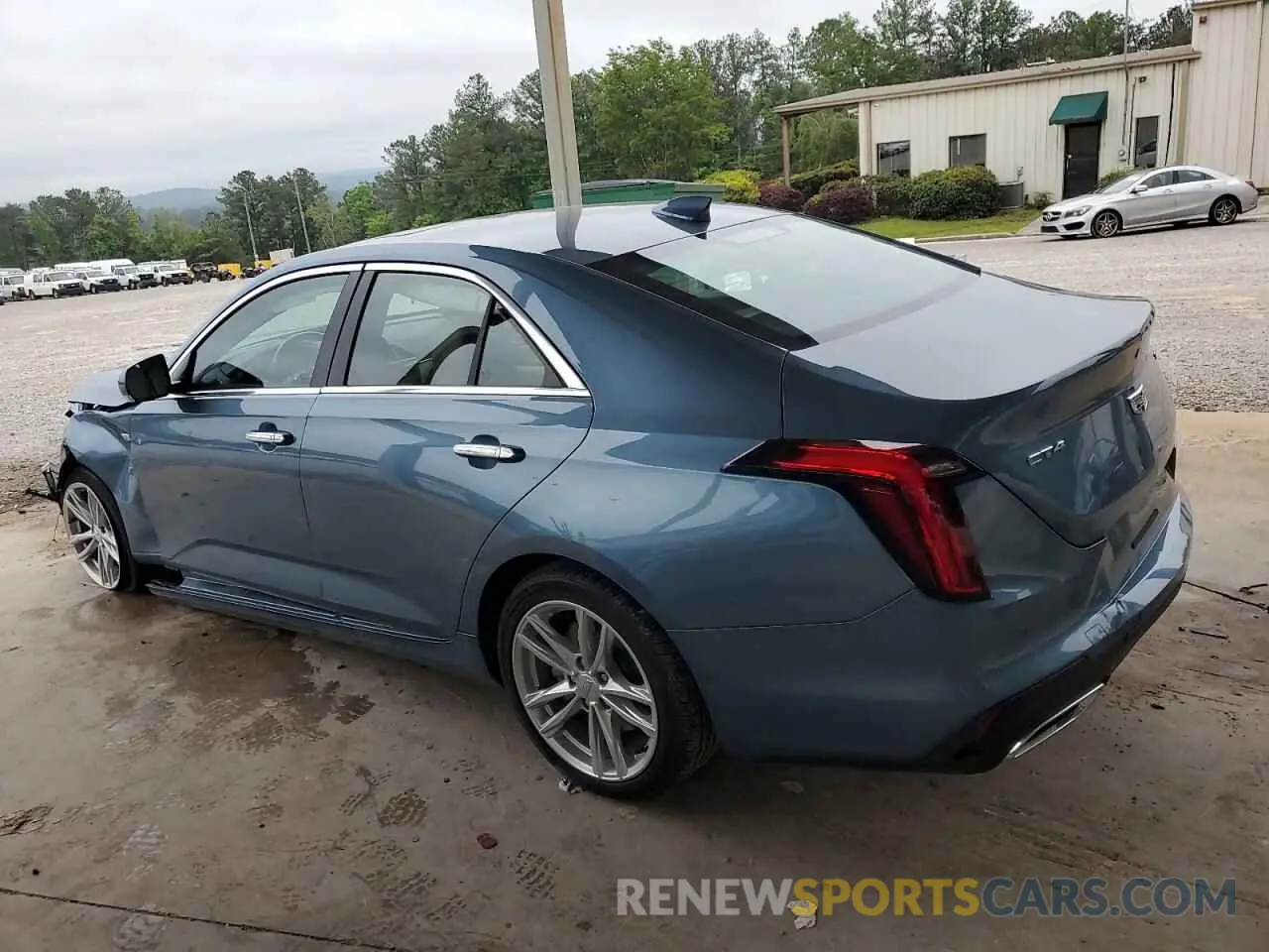 2 Photograph of a damaged car 1G6DJ5RK3P0140749 CADILLAC CT4 2023