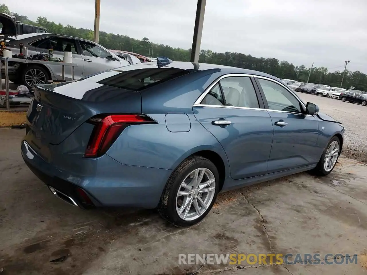 3 Photograph of a damaged car 1G6DJ5RK3P0140749 CADILLAC CT4 2023