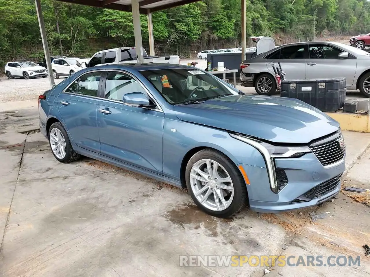 4 Photograph of a damaged car 1G6DJ5RK3P0140749 CADILLAC CT4 2023