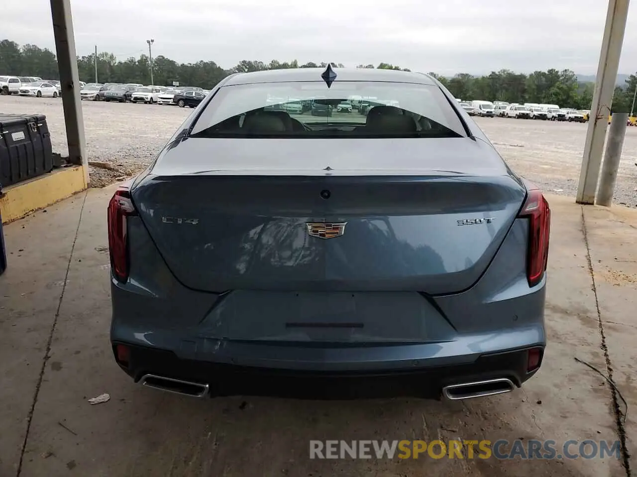 6 Photograph of a damaged car 1G6DJ5RK3P0140749 CADILLAC CT4 2023