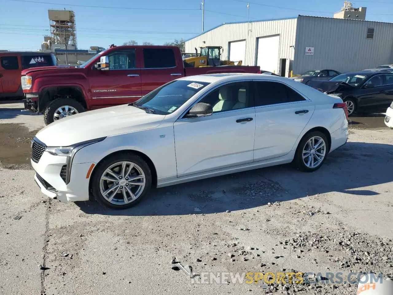 1 Photograph of a damaged car 1G6DJ5RK4P0143238 CADILLAC CT4 2023