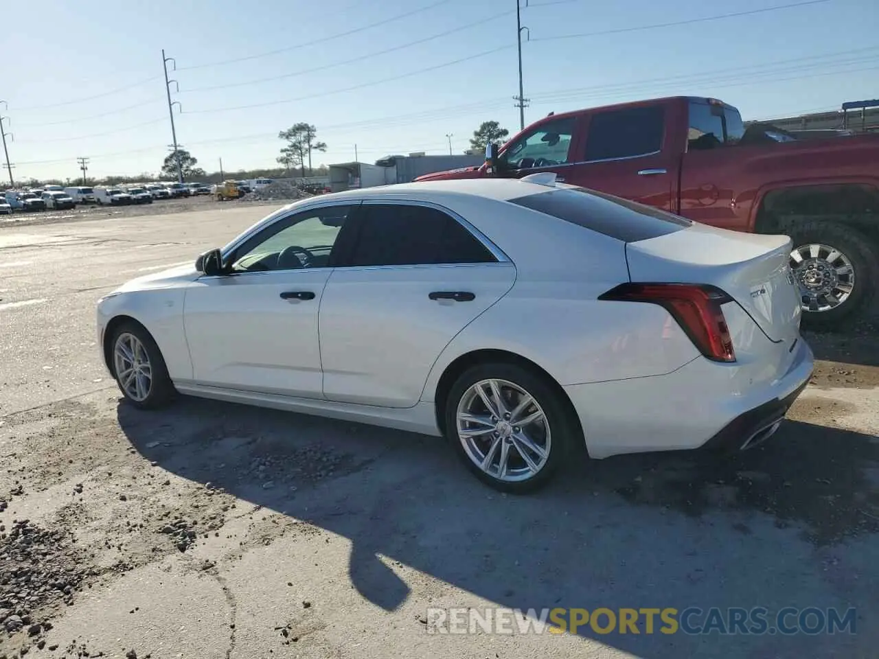 2 Photograph of a damaged car 1G6DJ5RK4P0143238 CADILLAC CT4 2023