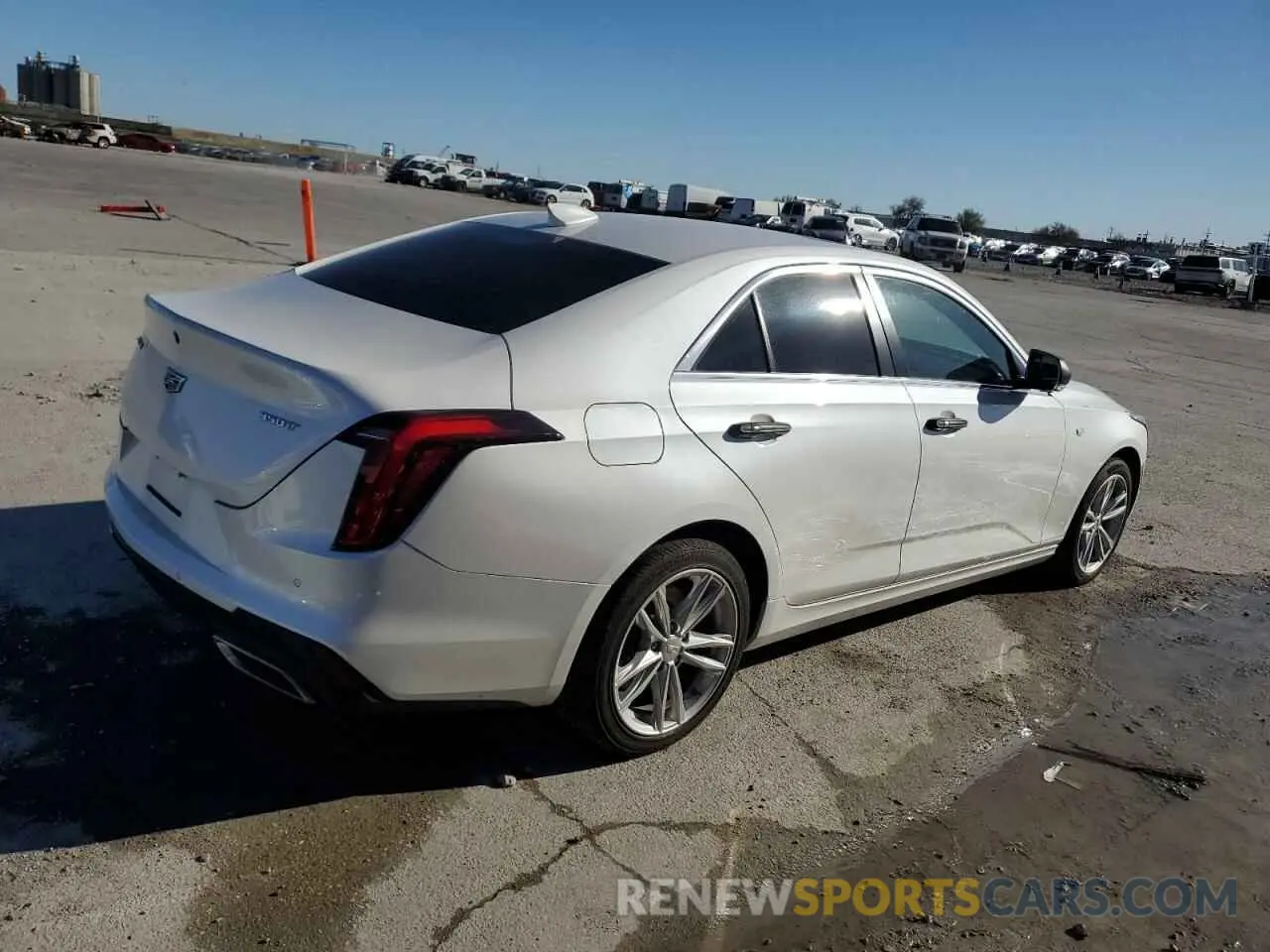 3 Photograph of a damaged car 1G6DJ5RK4P0143238 CADILLAC CT4 2023