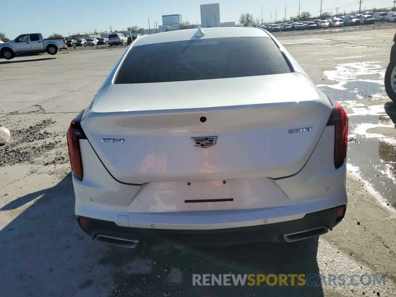 6 Photograph of a damaged car 1G6DJ5RK4P0143238 CADILLAC CT4 2023