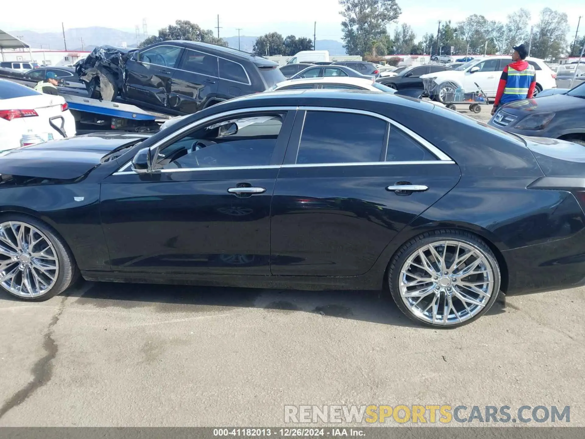 14 Photograph of a damaged car 1G6DJ5RK9P0119002 CADILLAC CT4 2023