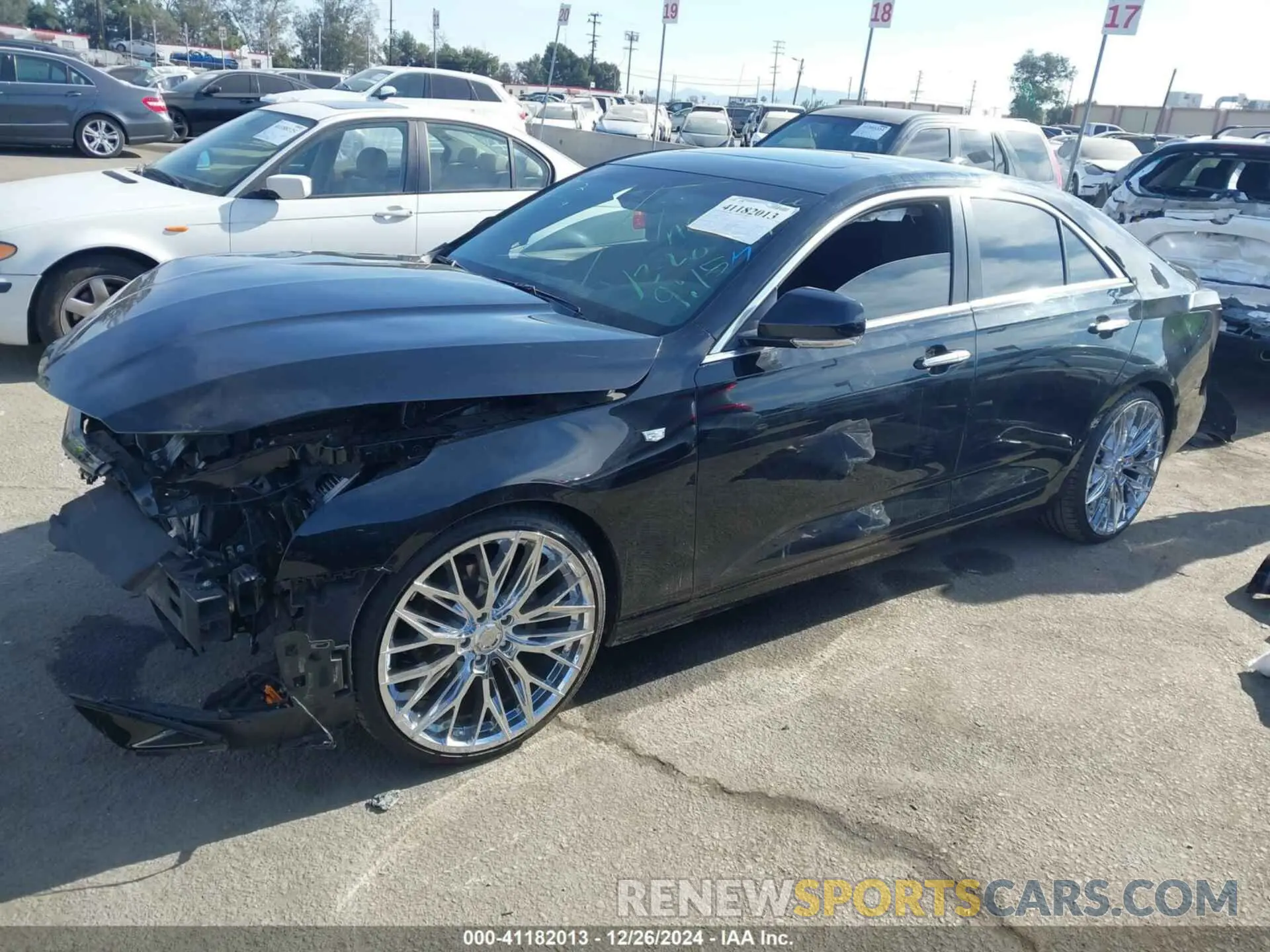 2 Photograph of a damaged car 1G6DJ5RK9P0119002 CADILLAC CT4 2023
