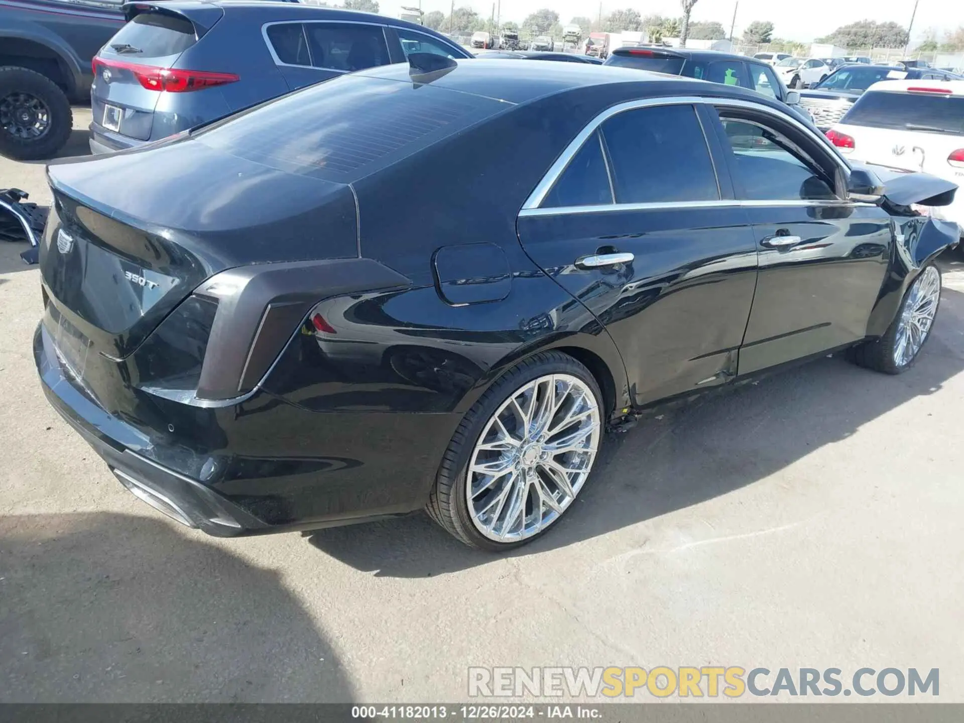 4 Photograph of a damaged car 1G6DJ5RK9P0119002 CADILLAC CT4 2023