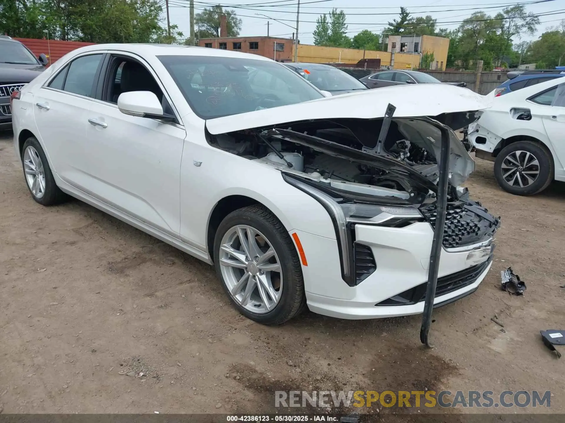 1 Photograph of a damaged car 1G6DK5RK2P0108016 CADILLAC CT4 2023