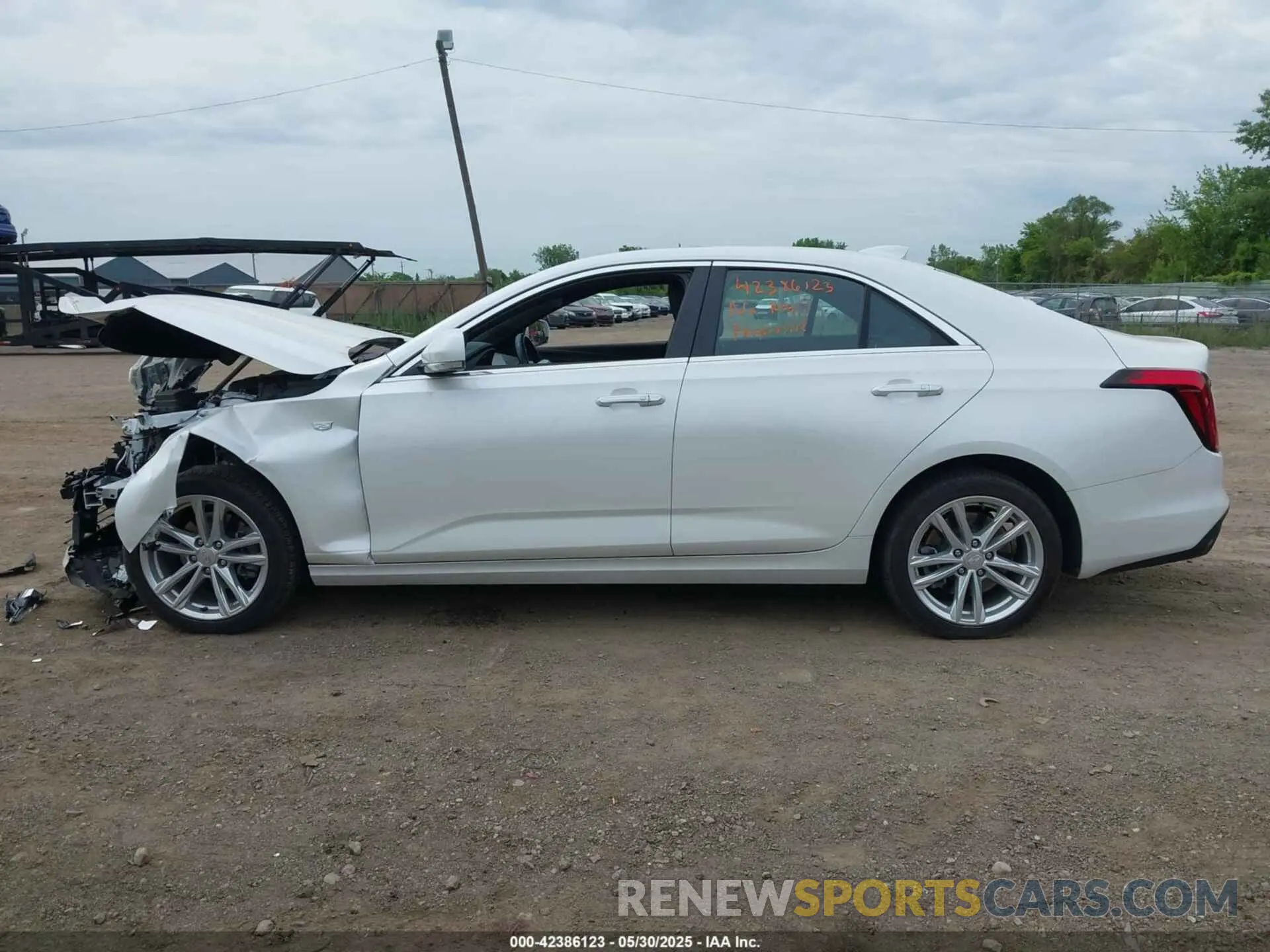 13 Photograph of a damaged car 1G6DK5RK2P0108016 CADILLAC CT4 2023