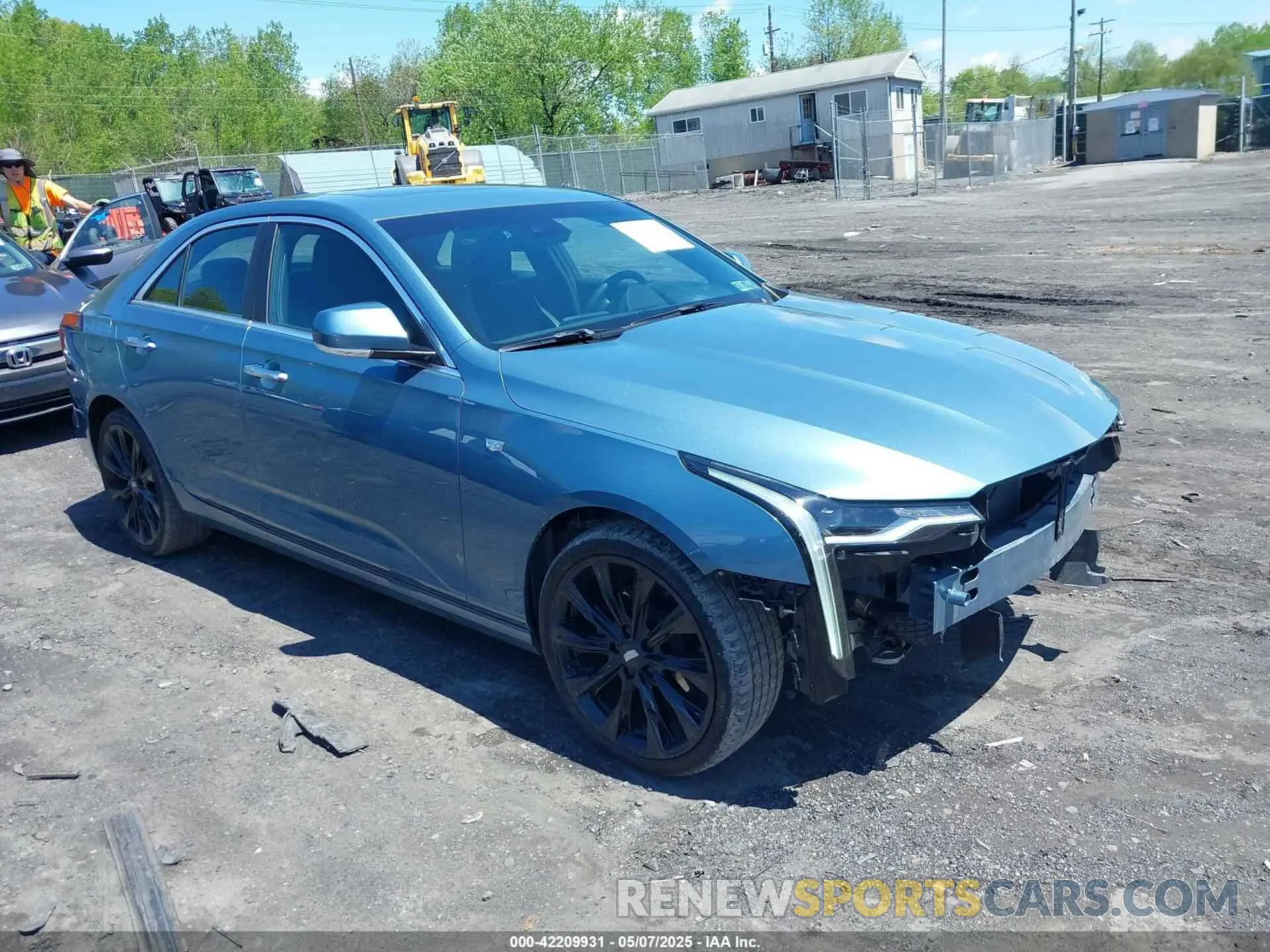 1 Photograph of a damaged car 1G6DK5RK8P0155891 CADILLAC CT4 2023