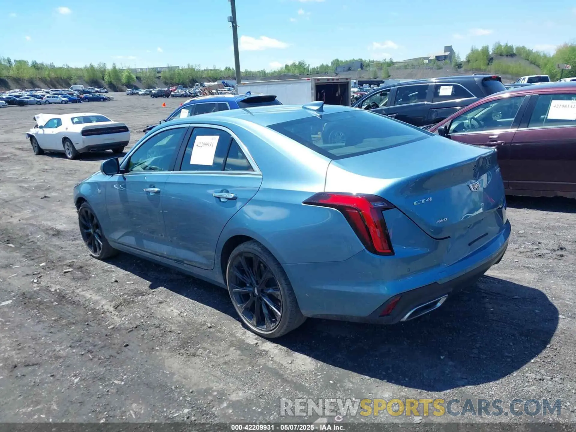 3 Photograph of a damaged car 1G6DK5RK8P0155891 CADILLAC CT4 2023