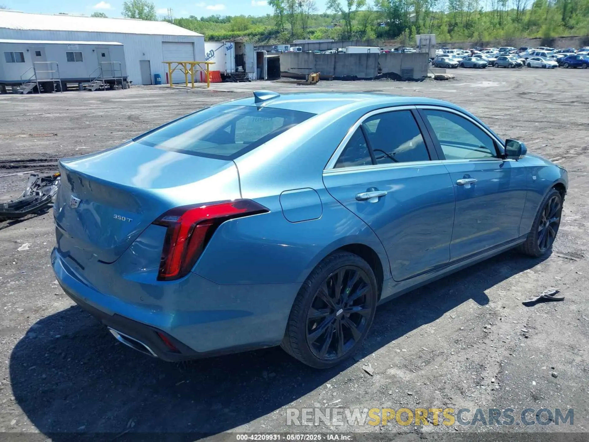4 Photograph of a damaged car 1G6DK5RK8P0155891 CADILLAC CT4 2023