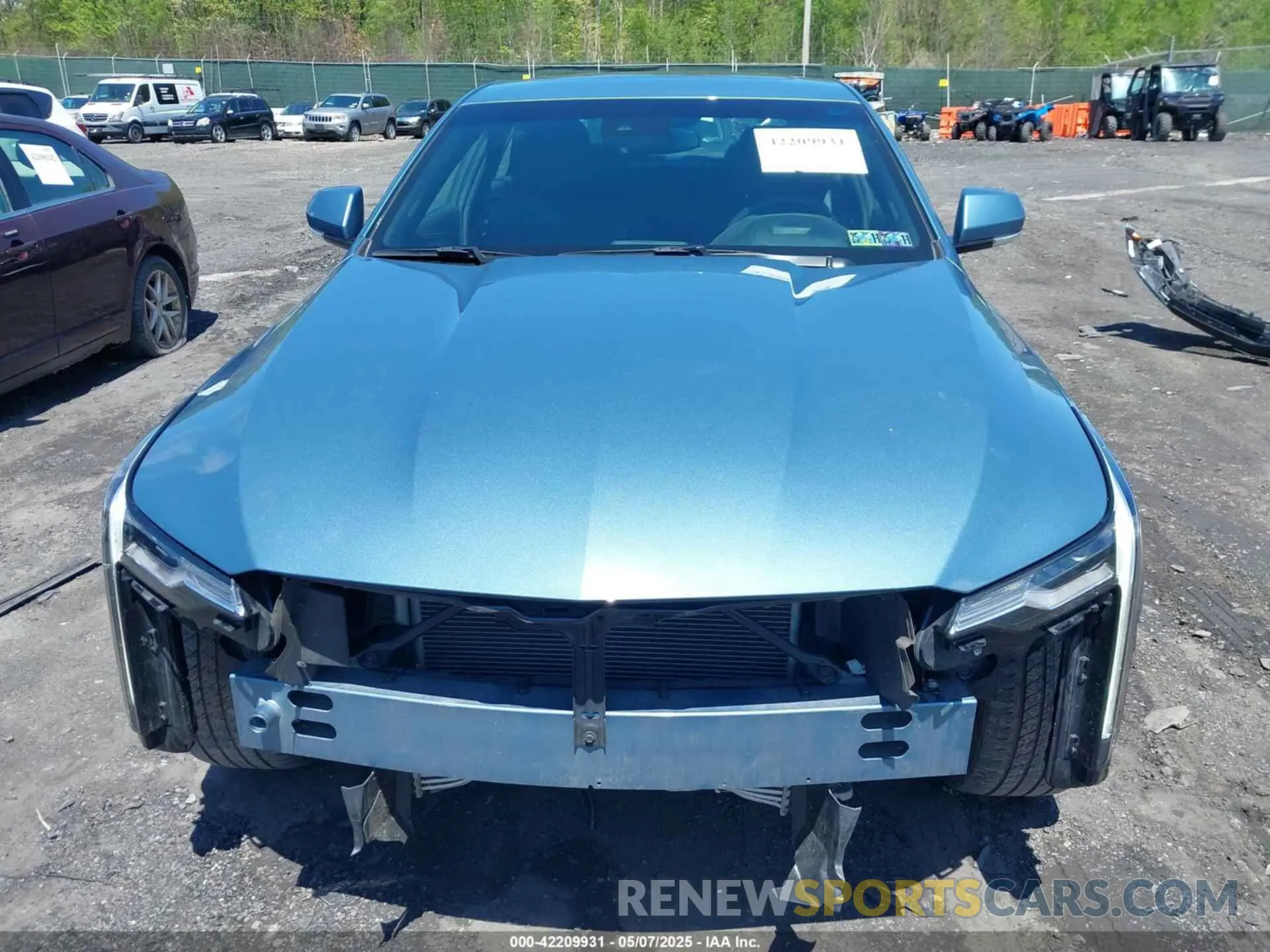 6 Photograph of a damaged car 1G6DK5RK8P0155891 CADILLAC CT4 2023