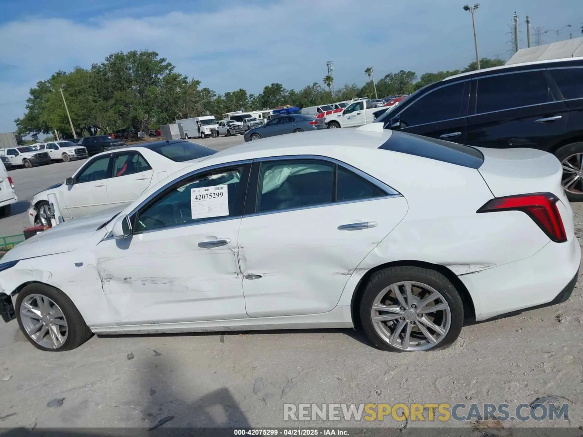 14 Photograph of a damaged car 1G6DA5RK2R0124982 CADILLAC CT4 2024