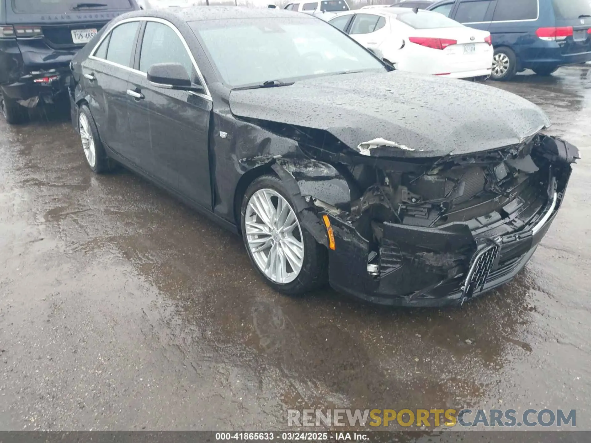 6 Photograph of a damaged car 1G6DB5RK3R0106665 CADILLAC CT4 2024