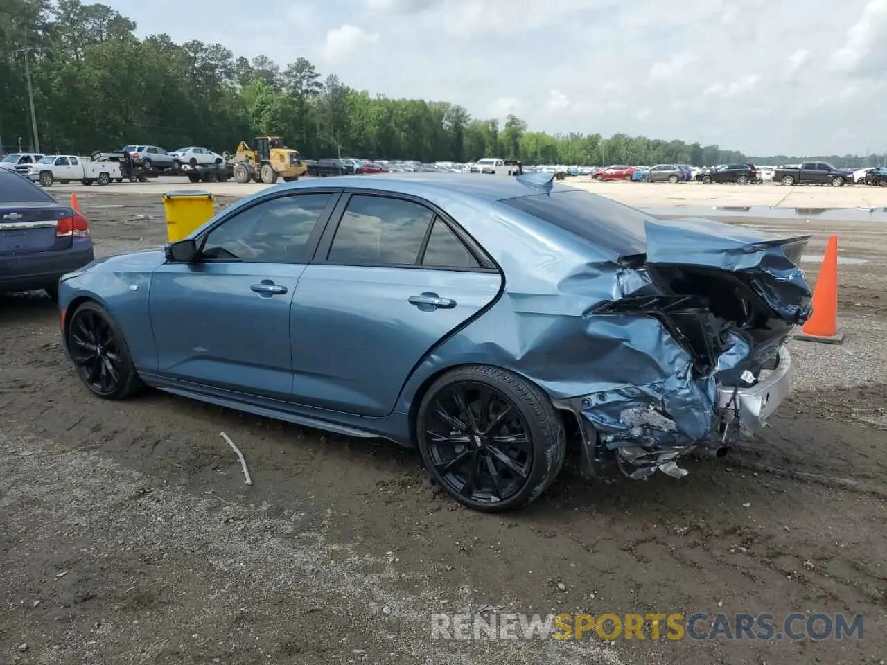 2 Photograph of a damaged car 1G6DC5RK2R0111224 CADILLAC CT4 2024