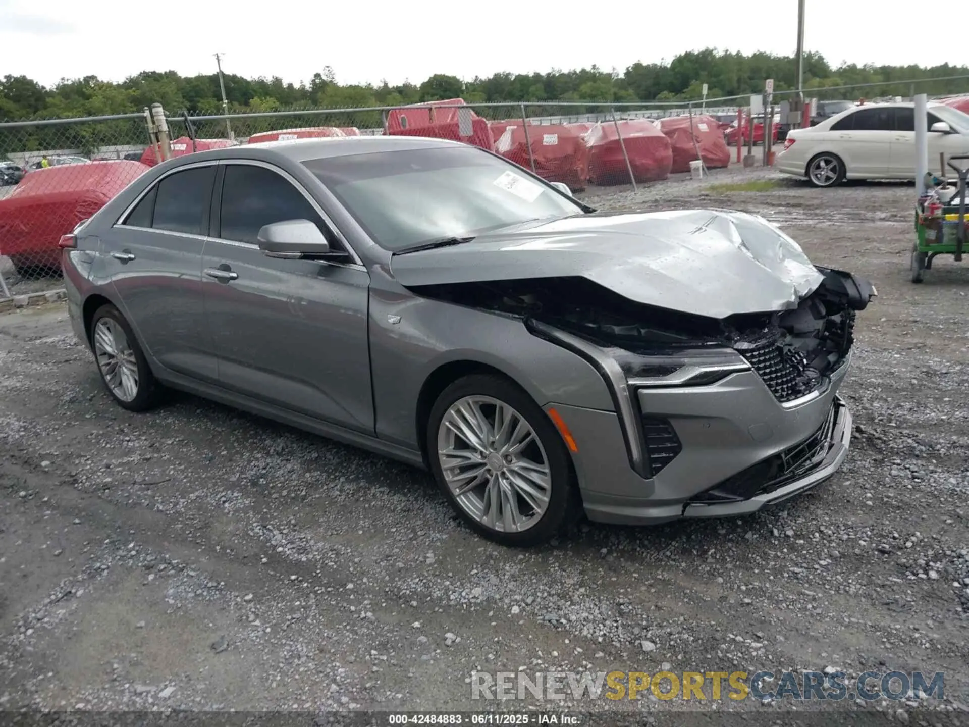 1 Photograph of a damaged car 1G6DF5RK9R0116735 CADILLAC CT4 2024