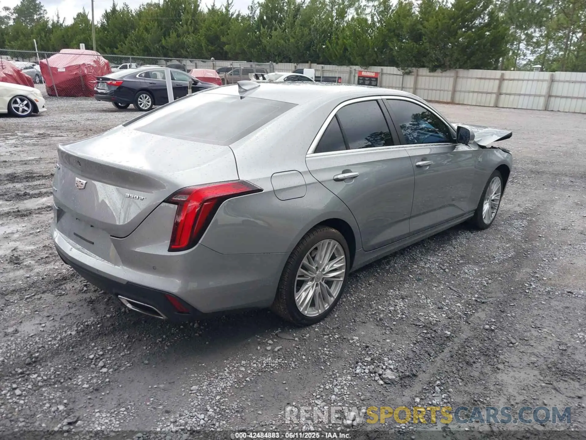 4 Photograph of a damaged car 1G6DF5RK9R0116735 CADILLAC CT4 2024