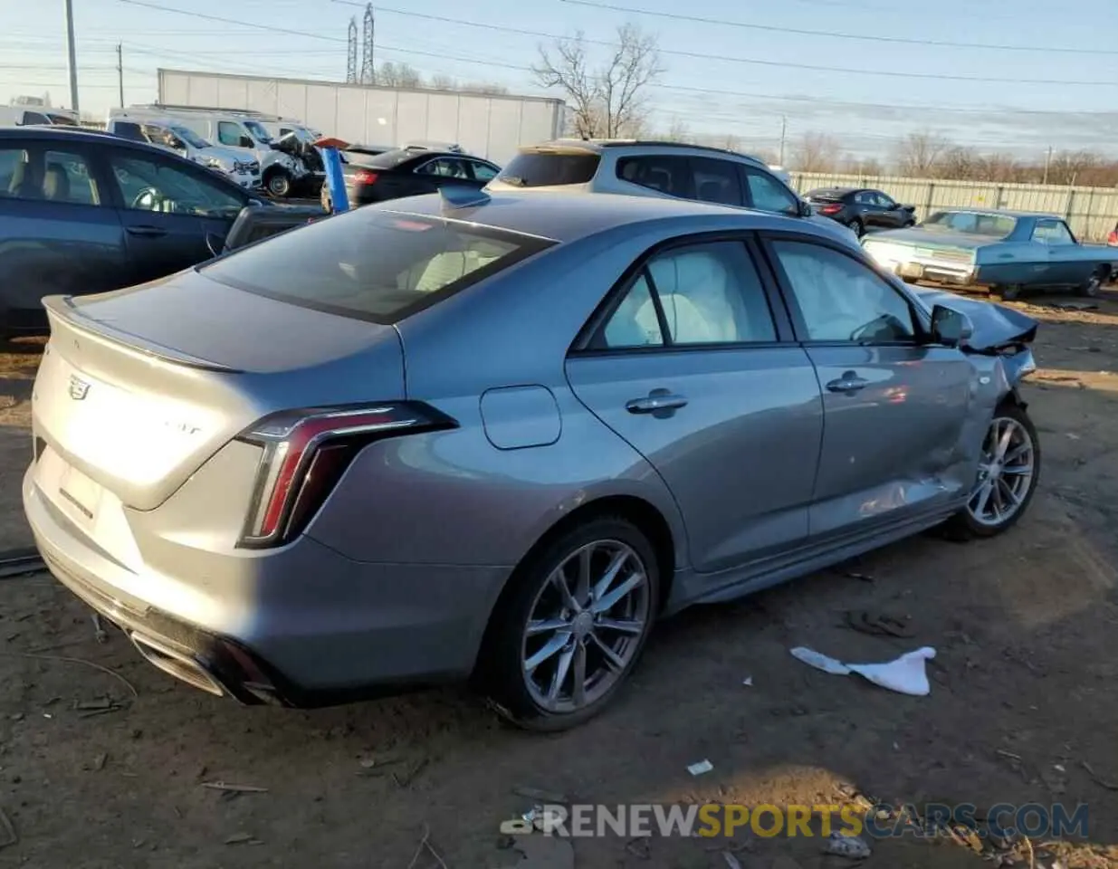 3 Photograph of a damaged car 1G6DG5RK6R0100179 CADILLAC CT4 2024