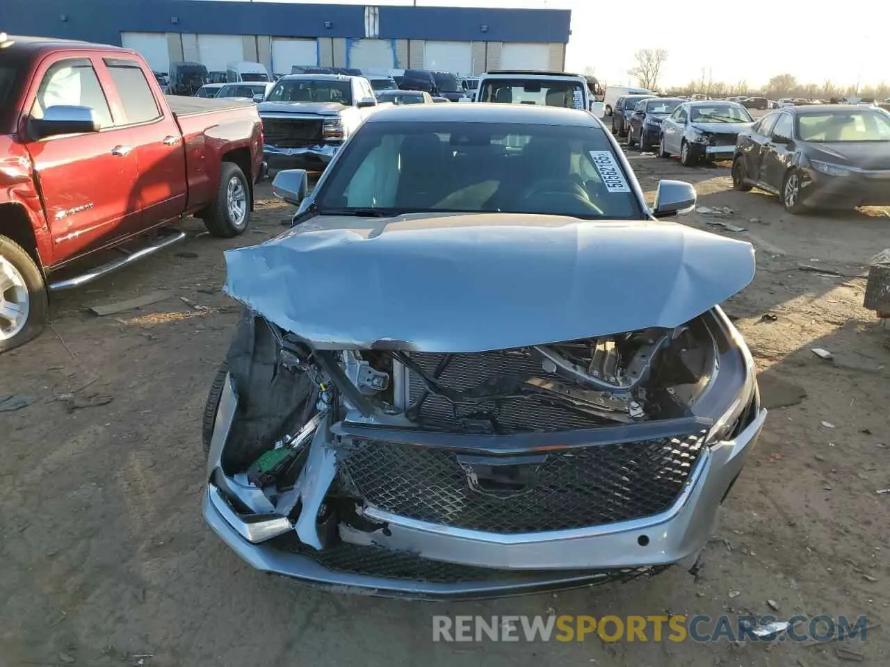 5 Photograph of a damaged car 1G6DG5RK6R0100179 CADILLAC CT4 2024