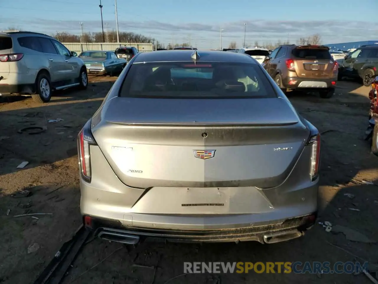 6 Photograph of a damaged car 1G6DG5RK6R0100179 CADILLAC CT4 2024