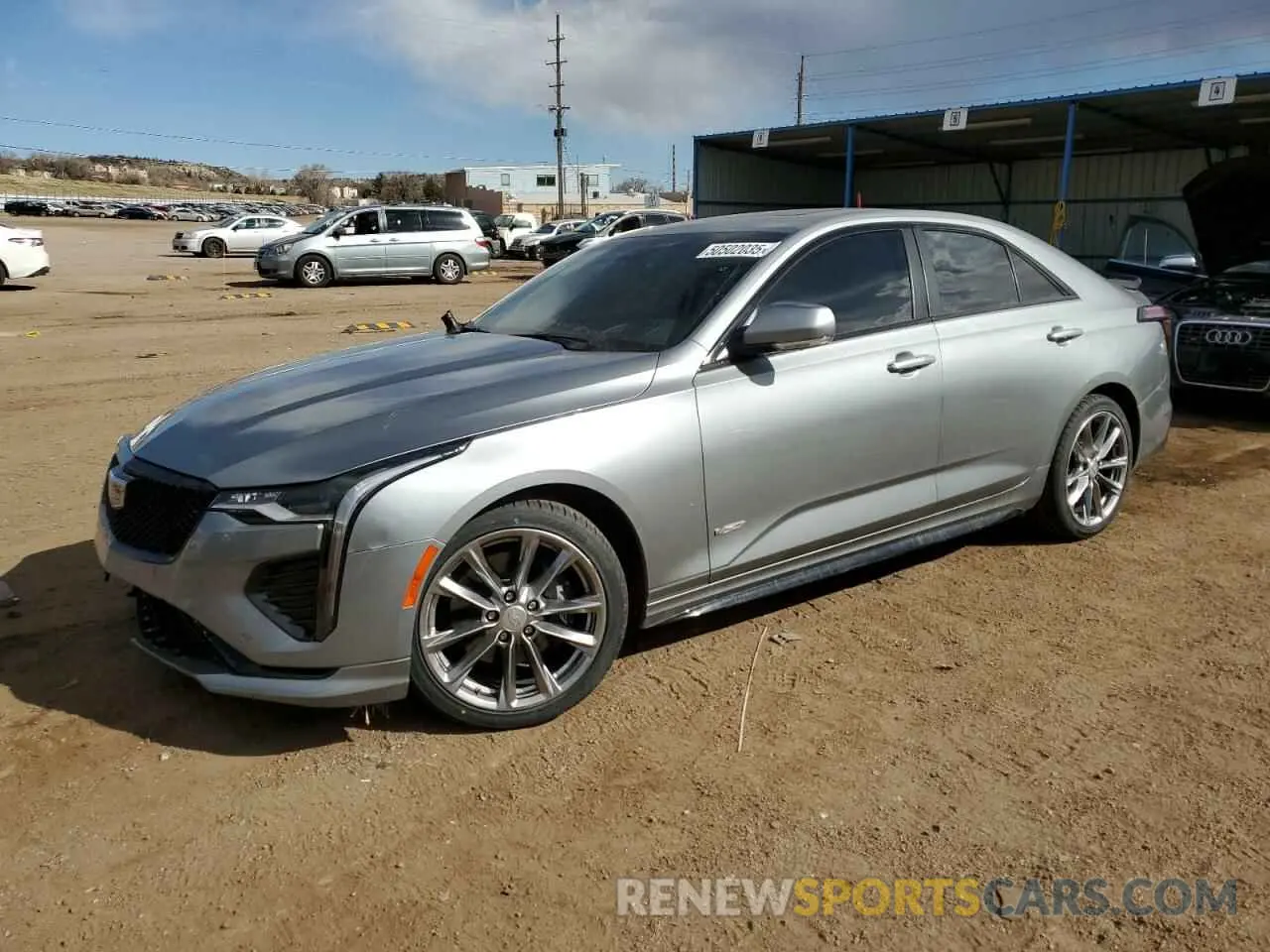 1 Photograph of a damaged car 1G6DH5RL5R0127721 CADILLAC CT4 2024