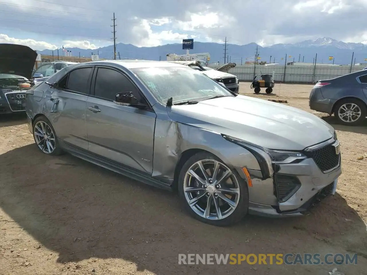 4 Photograph of a damaged car 1G6DH5RL5R0127721 CADILLAC CT4 2024